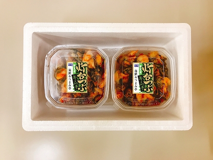 ＜12月14日決済分まで年内配送＞【北海道根室産】灯台つぶキムチ120g×6個 A-09025