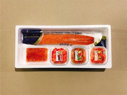 ＜12月14日決済分まで年内配送＞お刺身サーモン尽くしセット A-09054