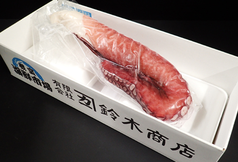 ＜12月10日決済分まで年内配送＞【北海道根室産】刺身用たこ足1本(1kg以上) A-11213