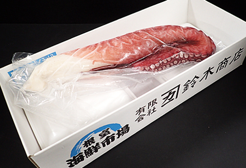 ＜12月10日決済分まで年内配送＞根室海鮮市場＜直送＞【北海道根室産】刺身用たこ足1本(1kg以上) A-28215