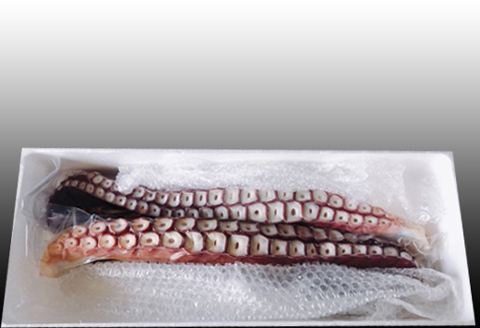 ＜12月21日決済分まで年内配送＞【北海道根室産】お刺身用たこ足2本(計2～2.5kg) C-30069