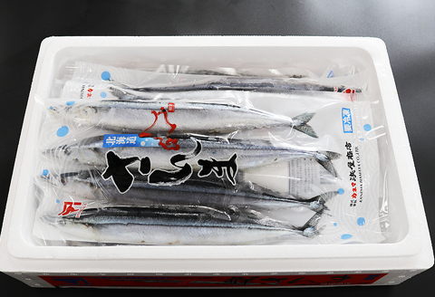 ＜12月17日決済分まで年内配送＞【北海道根室産】冷凍生さんま20尾(4尾×5P) A-32024