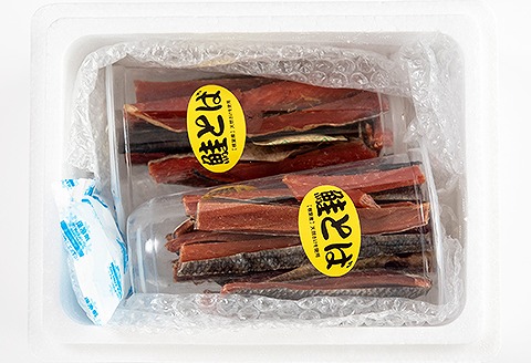 ＜12月21日決済分まで年内配送＞【北海道根室産】鮭とば150g×2個 A-45009