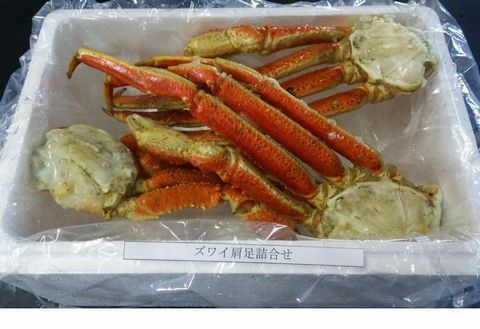 ＜12月21日決済分まで年内配送＞本ズワイガニ足詰合せ B-57021