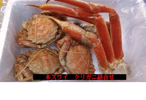 ＜12月21日決済分まで年内配送＞ズワイガニとクリガニの食べ比べセット A-57031