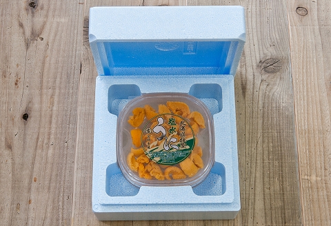 エゾバフンウニ塩水パック100g×1P  B-65019