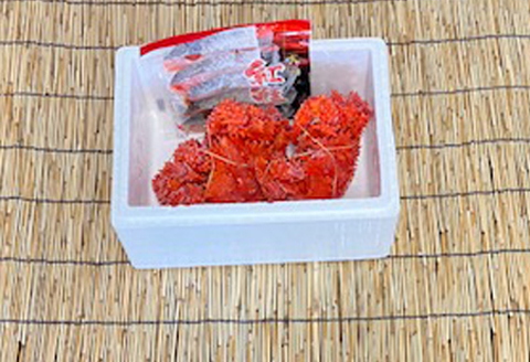 ＜12月21日決済分まで年内配送＞花咲かに2尾・甘塩紅鮭5切×1P A-76011