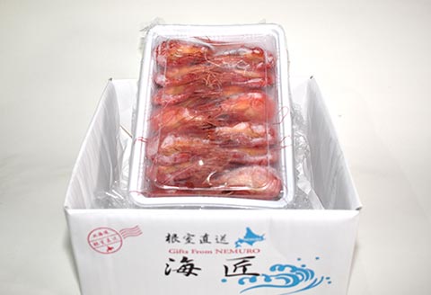 ＜12月17日決済分まで年内配送＞【北海道根室産】北海シマエビ400g(19～24尾) A-81011