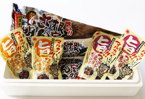 ＜12月21日決済分まで年内配送＞さんま明太・さんま生姜醤油煮・つぶ貝（醤油煮・味噌煮） A-93003