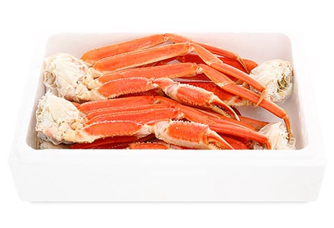 ＜12月21日決済分まで年内配送＞ずわい蟹の足6～9肩前後(計2kg) B-38006