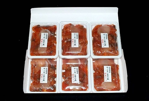 <年内配送可><鮭匠ふじい>サーモン丼の具6P(帆立入) B-42014