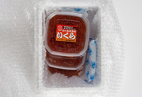 <年内配送可>【北海道根室産】小分けいくら120g×3P B-45009