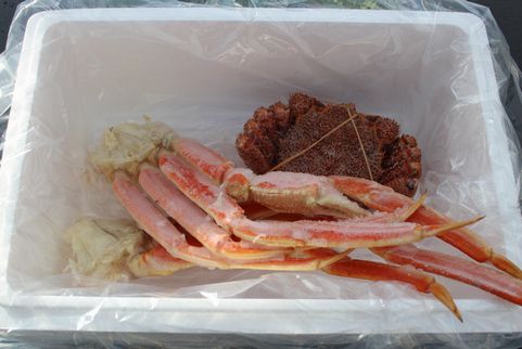 ズワイガニと毛ガニの食べ比べセット B-57022