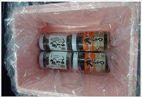 <年内配送可>塩めふん2本・たらば内子2本 B-66007