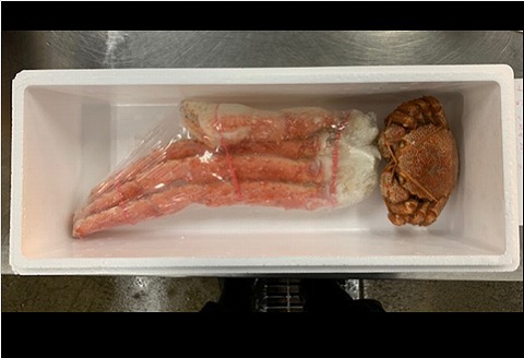 ＜12月21日決済分まで年内配送＞たらばがに脚とボイル毛がに D-01055