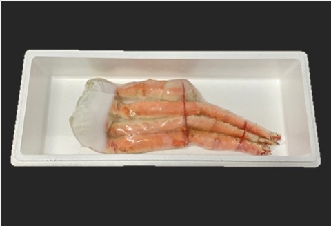＜12月21日決済分まで年内配送＞たらばがに脚800g×1P C-01059