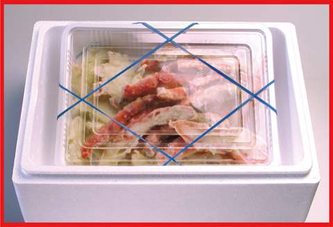 ＜12月21日決済分まで年内配送＞釜揚げたらばがに足(カット済)1kgセット F-07012