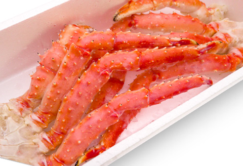 【12/31決済分まで1月中配送】 たらばがにの脚2～3肩(計1kg) B-25021