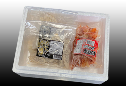 ＜12月21日決済分まで年内配送＞【北海道根室産】たこ唐揚げ250g×3P、花咲かにむき身300g×1P C-36073