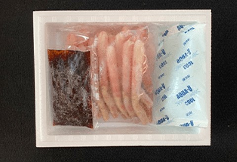 ＜12月21日決済分まで年内配送＞生でも食べれるズワイかにしゃぶセット C-45005