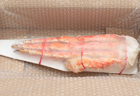 【12/31決済分まで1月中配送】 たらばがにの脚 B-48017