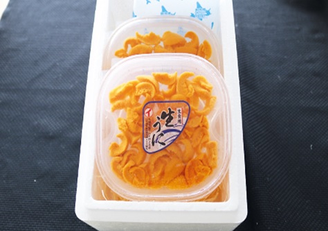 エゾバフンウニ塩水パック100g×2P[2026年2月下旬以降順次発送] C-53023