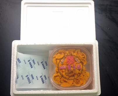 エゾバフンウニ塩水パック70g前後×3P [2026年1月下旬以降発送] C-54001