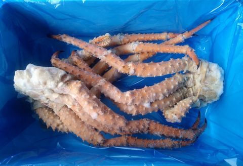 ＜12月21日決済分まで年内配送＞ボイルいばらがに肩足2～3肩(計1.0～1.2kg) C-57039