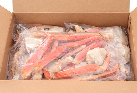 カット済みボイルズワイガニ800g～1kg×3P C-58016