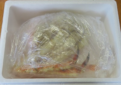 ＜12月21日決済分まで年内配送＞【北海道根室産】ボイル冷凍たらばがに脚1肩 F-59001