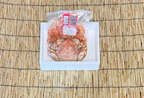 ＜12月21日決済分まで年内配送＞毛かに1尾・花咲かにむき身300g×1Pセット C-76033