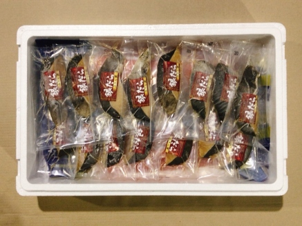 お刺身トラウトサーモン3kg＆銀だらみりん漬け1切×15P D-09015