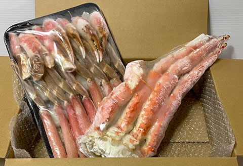 タラバガニ&生ズワイガニBセット D-25006