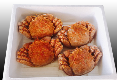 ＜12月21日決済分まで年内配送＞毛かに400g前後～550g前後×4尾 D-36038