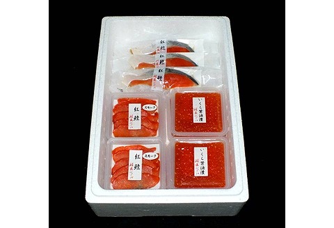 ＜12月21日決済分まで年内配送＞<鮭匠ふじい>鮭味覚尽くし D-42007