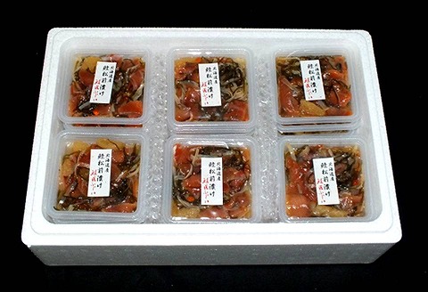 ＜12月21日決済分まで年内配送＞<鮭匠ふじい>鮭松前漬け70g×30P D-42025