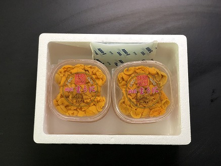 エゾバフンウニ塩水パック70g前後×6P [2026年1月下旬以降発送] D-54001