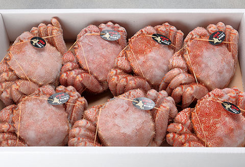 毛ガニ 6～8尾 計4kg E-47001