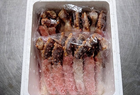 ＜12月21日決済分まで年内配送＞【北海道根室産】生たらばがにポーション800g F-21003