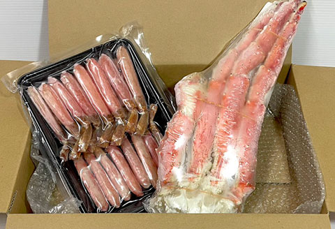 タラバガニ&生ズワイガニAセット F-25006