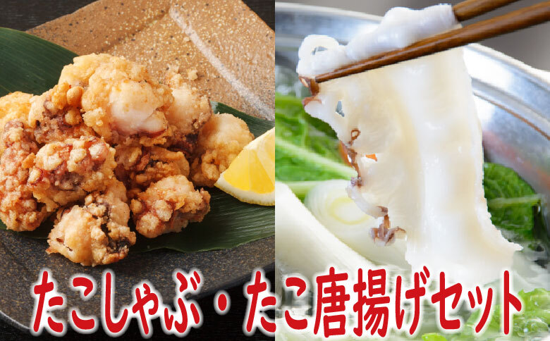 ＜12月21日決済分まで年内配送＞【北海道根室産】タコしゃぶ・唐揚げ用たこセット A-19015