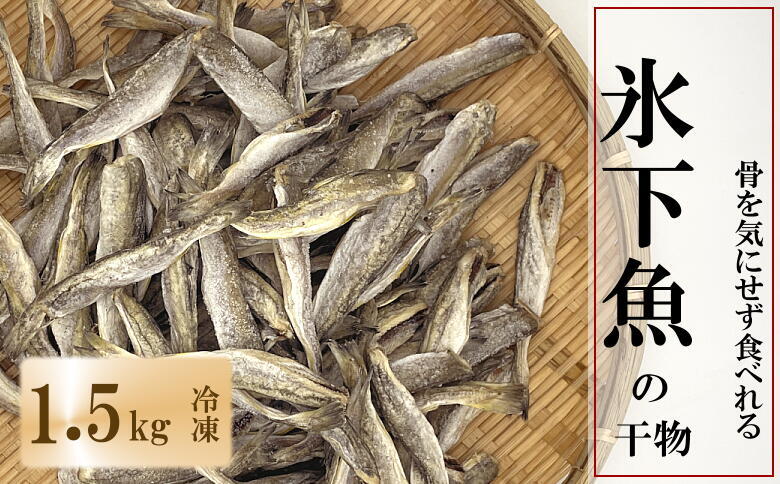 ＜12月21日決済分まで年内配送＞【北海道根室産】骨ごと食べれる生干しこまい 1.5kg A-69010