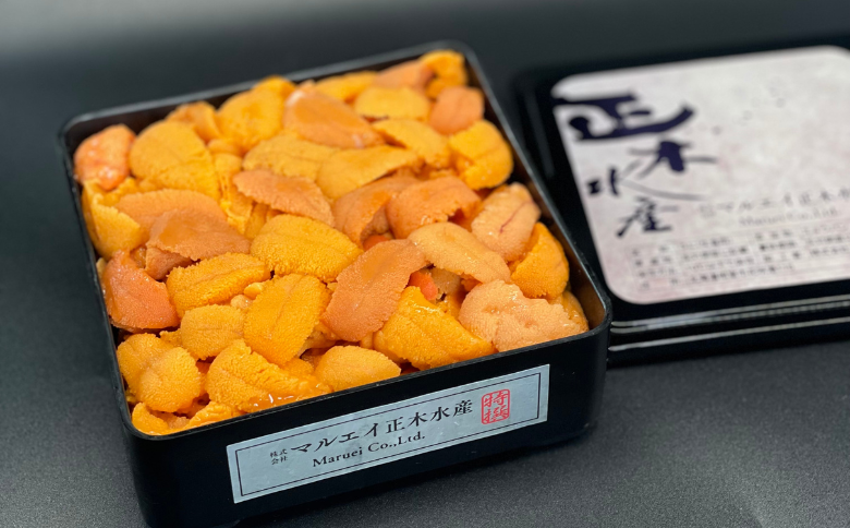 エゾバフンウニ黒重箱250g×1枚 D-61002