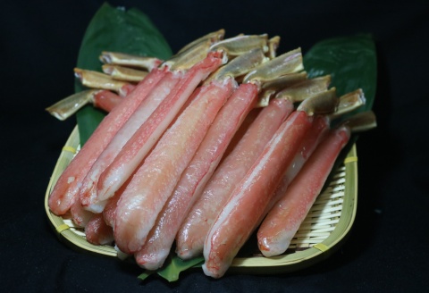 ＜12月17日決済分まで年内配送＞冷凍生ずわいがにポーション25本×1P(加熱用) C-60015