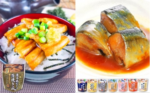 ＜12月14日決済分まで年内配送＞あなご蒲焼き風＆さんま煮付けセット A-09100