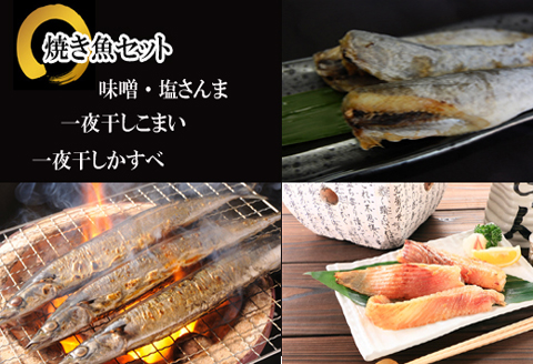 ＜12月21日決済分まで年内配送＞【北海道根室産】焼き魚詰め合わせセット A-36002