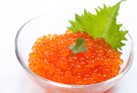 <年内配送可>いくら醤油漬(鱒卵)250g×2P(計500g) A-58012