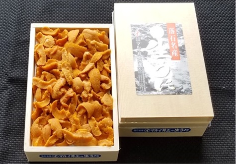 冷凍エゾバフンウニ(赤系)150g～170g×1折[11月下旬以降発送] A-71041