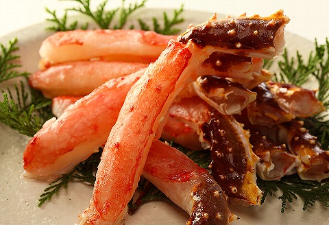 ＜12月21日決済分まで年内配送＞【北海道根室産】生たらばがにポーション500g B-21009