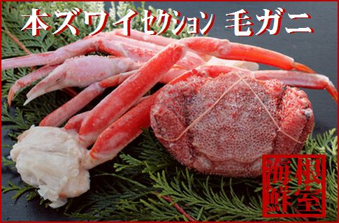 ズワイガニと毛ガニの食べ比べセット B-57022